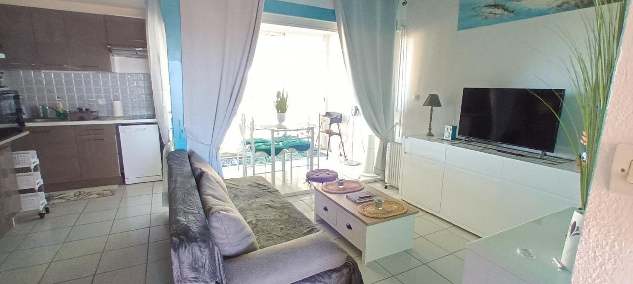 Isis 2 Joli Duplex Proche Plage Et Port - Clim Parking Loggia Et Balcon 圣西普里安 外观 照片